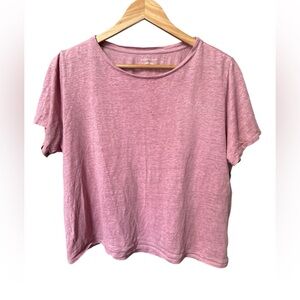 Eileen Fisher Pink Crop Top size small